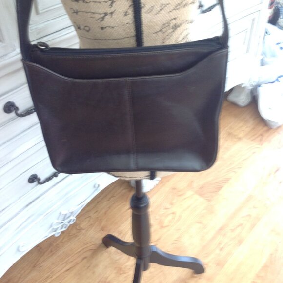 Brown Leather shoulder Bag - Picture 2 of 6